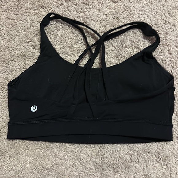 lululemon black energy bra - Picture 2 of 2